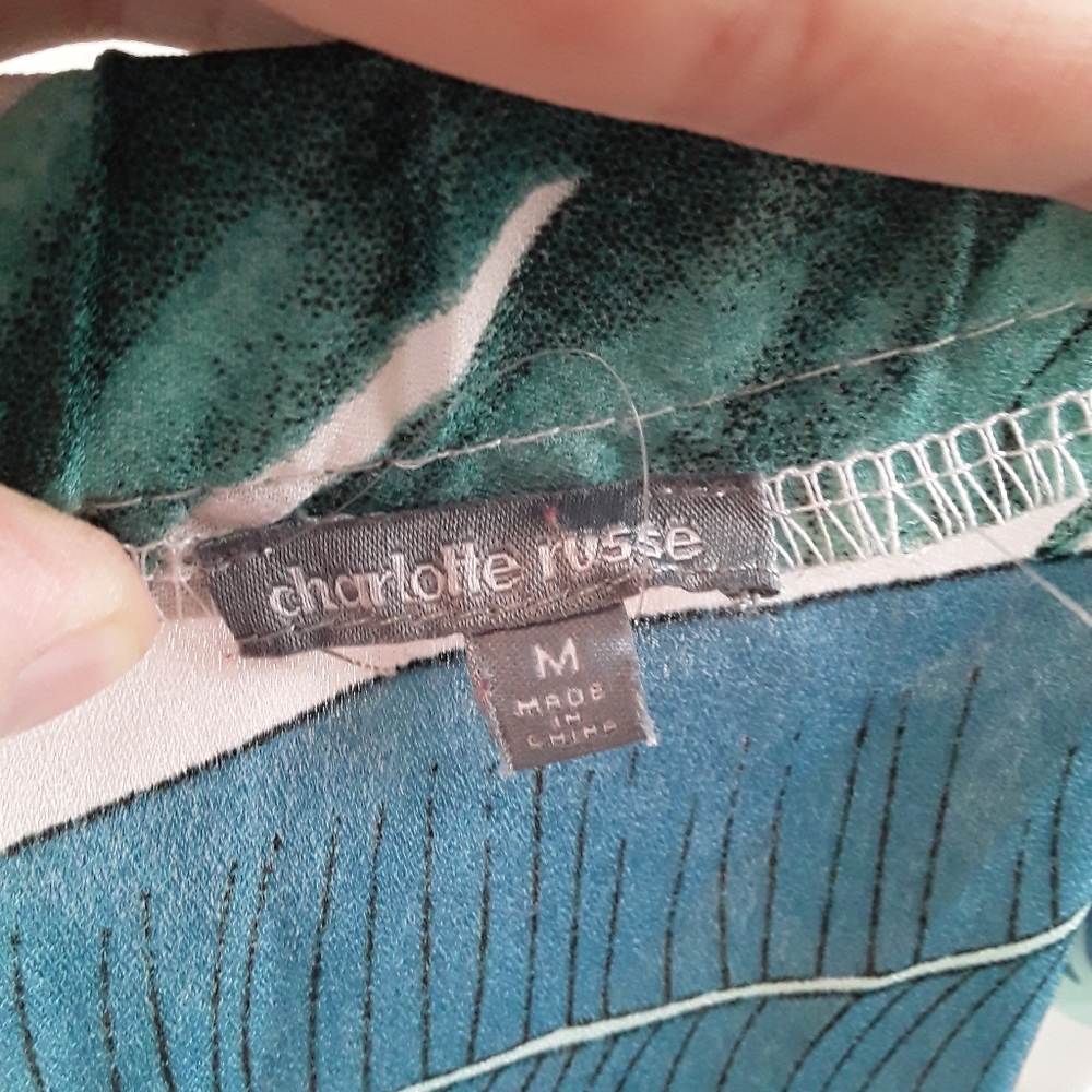 4/$25 Charlotte Russe Off The Shoulder Blouse - Picture 5 of 5